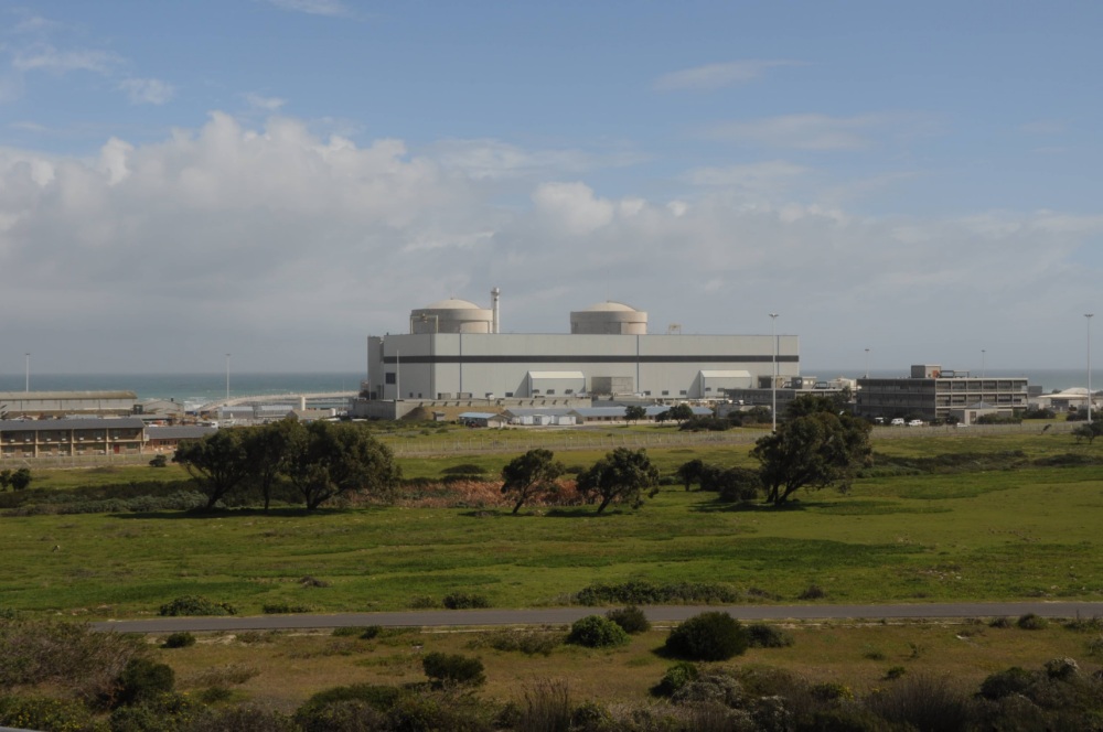 Photo of the Koeberg Nuclear Power Plant in South Africa