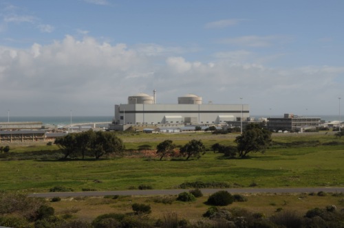 Photo of the Koeberg Nuclear Power Plant in South Africa